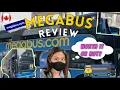Traveling by MEGABUS in Canada Review how to book and 5 TIPS