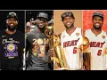 LeBron James ALL 4 Championships Series FULL HIGHLIGHTS 2012 2013 2016 2020