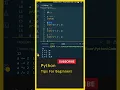 Python in Telugu Python for Beginners Arithmetic operations Python Interview Questions