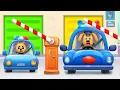 Download Lagu Kids' Driving Center | Pretend Play | Street Vehicles | Safety Rules | Sheriff Labrador | BabyBus