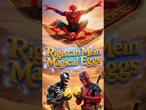 Spider man ko mila jadui anda🥚#shortvideo