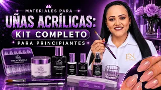 🔴 Materiales para uñas acrílicas: kit completo para principiantes 2026 ⭐✅