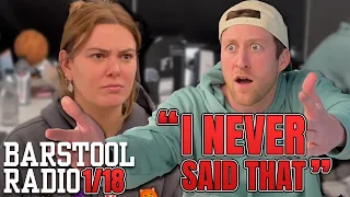 Gia Calls Out Pat for Saying She Dresses Like a Dude - Barstool Radio