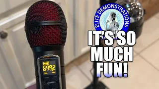 MASINGO Bluetooth Karaoke Machine for Adults and Kids