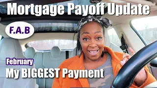 My BIGGEST Mortgage Payment Yet Mortgage Payoff Journey
