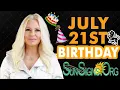 Born On July 21 - Happy Birt ay