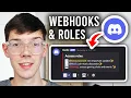 How To Create Webhooks Reaction Roles Using Discohook - Discord