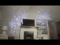Snowflake projector is so fun Kitloo