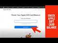 How to Check Apple Gift Card Balance