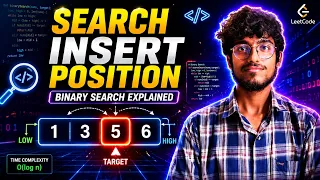 Search Insert Position Binary Search Explained Easily LeetCode 35