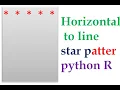 p18 python pattern programms how pattern programs using python square pattern program in python