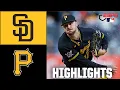San Diego Padres vs Pittsburgh Pirates Full Game Highlights ESPN MLB