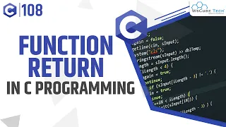 Return Statement In C - Learn Function Return in C Programming C Tutorials