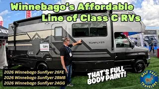 3 New Must-See Winnebago Class C RV s Around 100K The New WinnSleep Mattress is a Game Changer