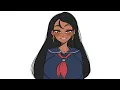 The New Transferred Colombian Girl Is Cute Comic By SaltyXodium