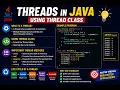 Threads in Java using Thread Class Java Thread Method Explained