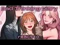 Bad Thinking Diary Reaccionan a