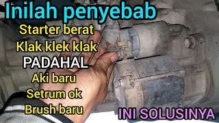 Download starter berat hanya klak klek ini solusinya jangan dibawa kebengkel dulu MP3