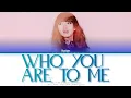 Hyolyn (효린) 내겐 너니까 (Who You Are To Me) Color Coded Lyrics (Han/Rom/Eng)