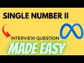 Single Number II - Leetcode 137