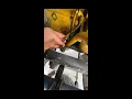 FIXING MY BLOCK HEATER ON MY 379 PETERBILT WITH 3406C IN FREEZING TEMPERATURES