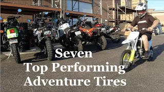 Download 7 Most Popular or Best Adventure Motorcycle Tires | Real World Tire Review MP3