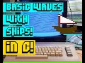 Commodore 64 Basic Waves with Ships in C part two