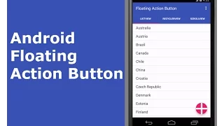 Android Floating Action Button