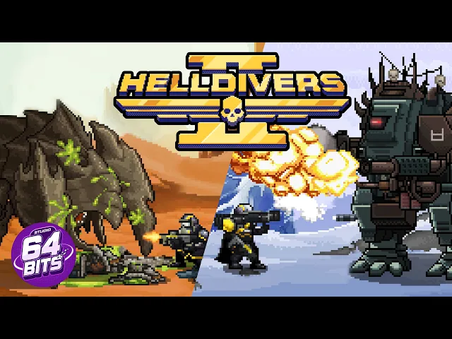 64 Bits - Helldivers 2 Demake for Neo Geo/Arcades