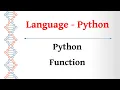 Language Tamil - Python