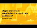 Download Lagu Webinar voor ouders - (Hoger) onderwijs in Nederland en hoe help ik mijn kind kiezen?