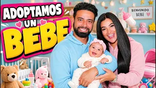 ADOPTAMOS A UNA BEBE POR 24 HORAS