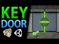 Simple Key Door System in Unity