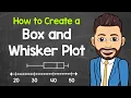 Creating a Box and Whisker Plot A Step-by-Step Guide Math with Mr J