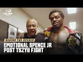 ERROL SPENCE JR SHARES EMOTIONAL MOMENT WITH FAMILY POST-FIGHT BEHIND THE SCENES No Limit Boxing