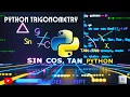 Python Trigonometry Tutorial Calculate Sine Cosine Tangent Easily Python Math Tutorial