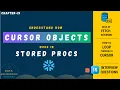 Working With CURSOR Object Snowflake Scripting Developer Guide Stored Procedure Tutorial Ch-15