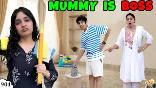 MUMMY IS BOSS | Ep 904 | Comedy Family Life Vlog | Aayu and Pihu Show