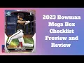Everything You Need to Know Before Buying 2023 Bowman Baseball Mega Boxes Reviewing the Checklist