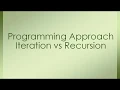 Recursion Vs Iteration Explained - Practical Approach