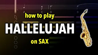 Download How to play Hallelujah on Sax | Saxplained MP3