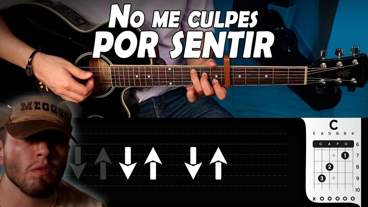 No me culpes por sentir - Kevin Kaarl - TUTORIAL DE GUITARRA No me culpes por sentir - Kevin Kaarl - TUTORIAL DE GUITARRA