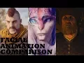 Download Lagu Facial animation comparison - The Witcher 3 Mass Effect Andromeda Horizon Zero Dawn