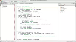 Morse Code Secret Server in Python with Flask and requests
