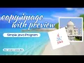 Copy image file with realtime using simple Java program