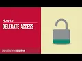 How to Delegate Access