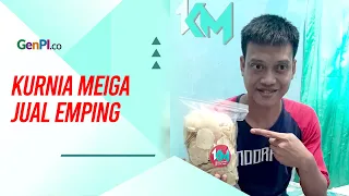 Terus Ikhtiar, Kurnia Meiga Kini Berjualan Emping