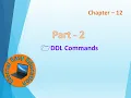 TN 12th computer science chapter - 12 SQL Part 2 DDL Commands create alter drop truncate
