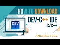 How To Install Set Up IDE Dev C
