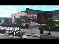 Bloxburg Modern Cafe 344k Exterior Collab w My Sister luereia